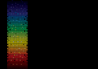 Image showing Rainbow spectrum banner