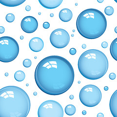 Image showing water bubble background dark