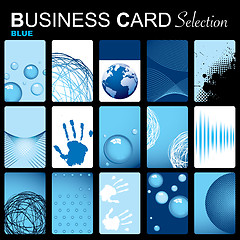 Image showing Business card selection