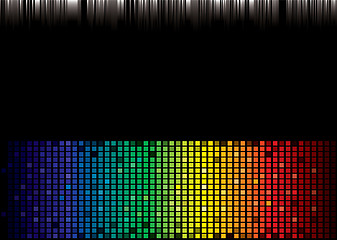 Image showing rainbow spectrum background