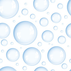 Image showing water bubble background