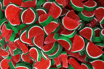 Image showing Watermelon jellies