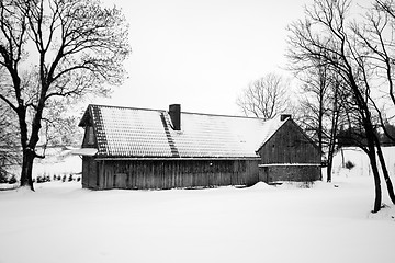 Image showing Wood cabin