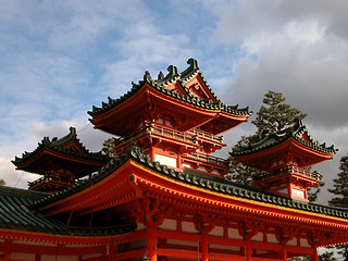 Image showing Heian Shrine