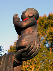 Image showing Buddha Statue-detail