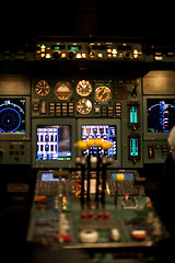 Image showing Dashboard in civil aircraft