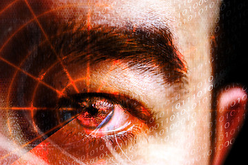 Image showing Cyber Crime Eye