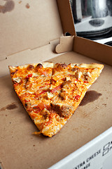 Image showing Leftover Pizza