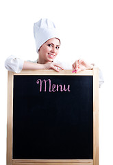 Image showing cook show menu