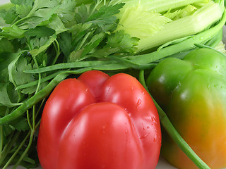 Image showing The Bulgarian pepper