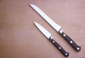 Image showing Two Knives