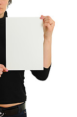 Image showing empty sheet of paper