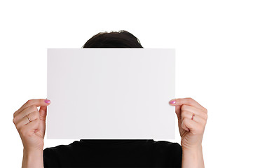 Image showing empty sheet of paper