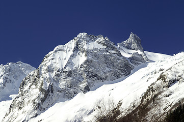 Image showing Caucasus. Dombay. Sofrudzhu.