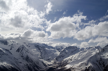 Image showing Caucasus Mountains. Dombay