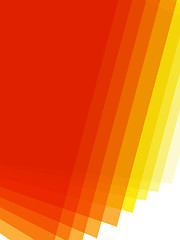 Image showing Orange and Yellow Background with Copy Space