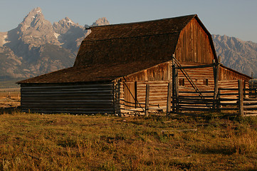 Image showing Sunrise In Grand Teton