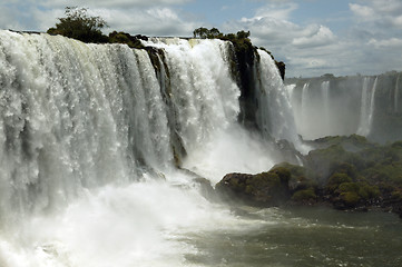 Image showing Glory of Iguazu Falls