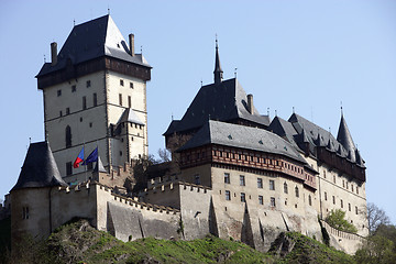 Image showing Grand View of Karlstejn Castle