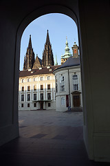 Image showing Prague Castle Archway