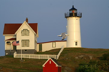 Image showing Cape Neddick Fly-By