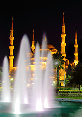 Image showing   Blue mosque Istanbul