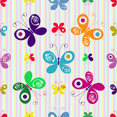 Image showing Seamless vivid pattern