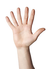 Image showing 6 fingers