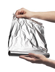 Image showing Aluminum foil