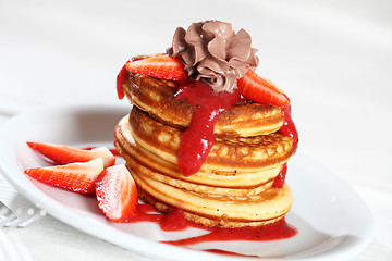 Image showing Sweet pancakes 