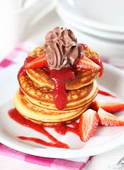 Image showing Sweet pancakes 