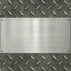 Image showing old metal background texture