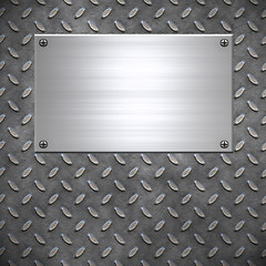 Image showing old metal background texture