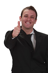 Image showing Happy businessman