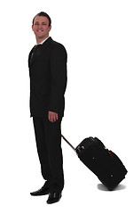 Image showing Business traveler