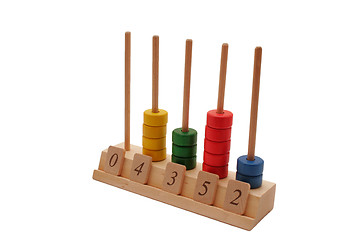 Image showing the abacus and the sense of number