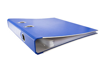 Image showing Blue folder