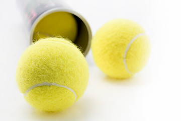 Image showing Tennis balls