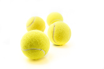 Image showing Tennis balls