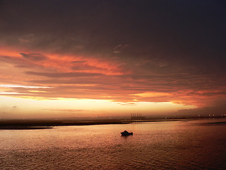 Image showing river sunset5