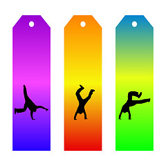 Image showing Colorful Bookmarks