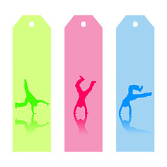 Image showing Colorful Bookmarks