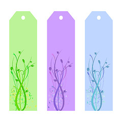 Image showing Floral Bookmarks