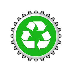 Image showing Recycle Cap Illustration