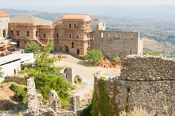 Image showing mystras greece destination