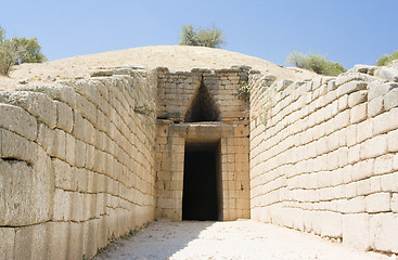 Image showing greek tomb of agamemnon