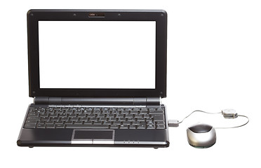 Image showing isolated technology netbook