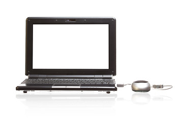 Image showing isolated technology netbook