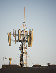 Image showing communication antenna