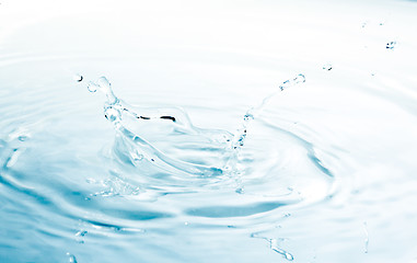 Image showing water drop spa